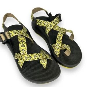 Chaco Classic Single Strap Green Sandals